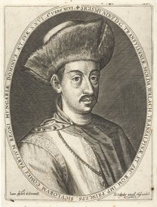 سيجيسموند باثوري 1572-1613 ، أمير ترانسيلفانيا. من Atrium heroicum ، اوغسبورغ 1600-1602 ، 160