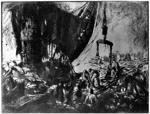 "La Chantier" ، المصنع ، 1924 بواسطة دومينيك جوفيت ماغرون