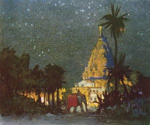 الهند (ليثو اللون) بواسطة دونالد (بعد) ماكسويل
