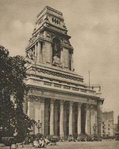 مباني هيئة ميناء لندن في تاور هيل ، c1935. بواسطة دونالد ماكليش