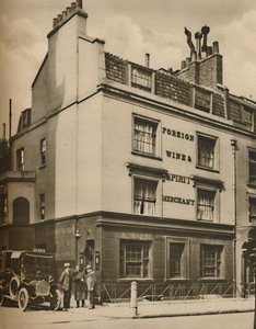 The Foot Footman ، صورة لـ Mayfair القديم ، c1935. بواسطة دونالد ماكليش