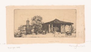 Tuscan Farm A Tuscan Farm (العنوان على الكائن) بواسطة دونالد شو ماكلوغلان (توقيع الفنان)