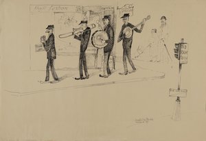 الباعة المتجولون أو الفرقة الموسيقية