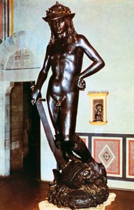 تمثال داود البرونزي ، c1430-1440
