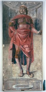 Man with a Two-Handed Sword, c.1486 (detached fresco mouted on canvas) بواسطة دوناتو برامانتي