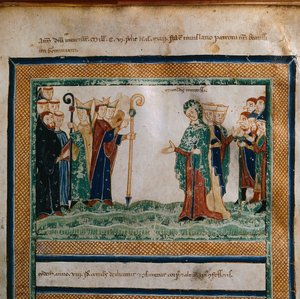 ماتيلدا من توسكانا من: Vita Mathildis بواسطة Donizone di Canossa ، بين 1111 و 1115 بواسطة دونيزون دي كانوسا