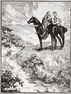 "بينما كانوا ينتظرون في الغابة الصغيرة ، 1905.
