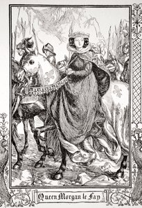 الملكة مورجان لو فاي ، 1905.