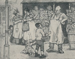 التسويق في الضواحي ، 1920 بواسطة دوريس ديفيس