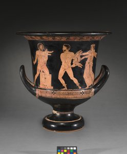 التفاصيل من lekythos ذات الشكل الأحمر بواسطة دوريس