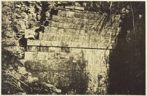 قصر سيرك تشيتشن إيتزا ، داخل قاعة ، 1859.