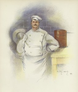 رئيس الطهاة في فندق سافوي بواسطة دادلي هاردي
