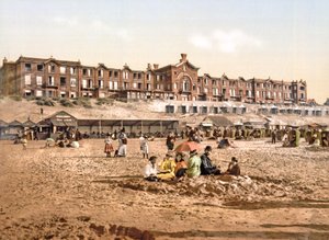 فندق أورانج من الشاطئ في Scheveningen ، حانة. ج 900 بواسطة مصور هولندي