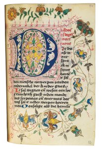 كتاب الساعات وكتاب الصلاة باللغة الهولندية ، راينلاند السفلى ، إميريش ، كليفز ، c.1480 بواسطة المدرسة الهولندية