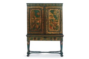 خزانة التجميع على الحامل ، c.1700-30 بواسطة المدرسة الهولندية