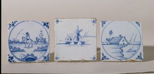 بلاط دلفت ، c.1750-1800 (آنية فخارية) بواسطة المدرسة الهولندية