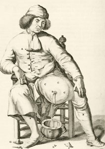 تصريف السوائل من الخراج ، من التمارين العملية إلى طريقة الشفاء بواسطة فريدريك ديكرز ، 1694 بواسطة المدرسة الهولندية
