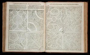 بارتيريس على الطراز الفرنسي ، من "البستاني الهولندي" بقلم يوهان فان دير جروين ، نُشر عام 1699 (نقش) (انظر أيضًا 171924 بواسطة المدرسة الهولندية