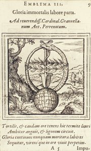العمل الخالد المجد الذي انبثق من شعار أدريان يونيو ، نشره كريستوف بلانتين ، أنفيرس ، 1565 بواسطة المدرسة الهولندية
