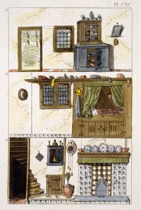 رسم توضيحي من مجلة Gems Garden من تأليف G Van Laar ، 1802 بواسطة المدرسة الهولندية
