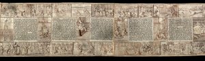 Megillat Esther بواسطة المدرسة الهولندية