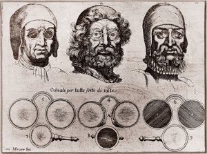 بصريات. من: فن العودة إلى روما الملاحة المهملة لتيبرها. مقسمة الى ثلاثة اجزاء بواسطة المدرسة الهولندية
