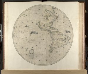 الأمريكتان ، كلينك أطلس ، ج 1660 (نقش) بواسطة المدرسة الهولندية
