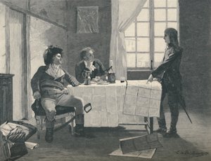 "بونابرت وتورو وفولني في نيس عام 1793" ، 1896 بواسطة EGH Del'Orme