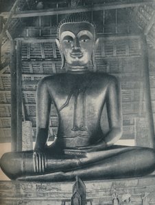 مجد الضريح المركزي في وات سوثات ، بانكوك ، c1935 بواسطة ENA
