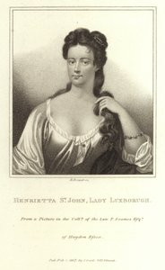 هنرييتا سانت جون ليدي لوكسبورو بواسطة E. بوكيه