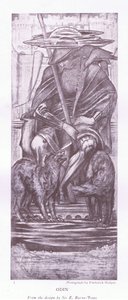 تصميم Odin-a بواسطة E Burne Jones ، 1920s بواسطة إي بيرن جونز