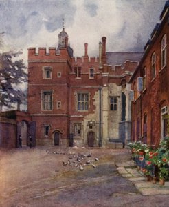 Eton: The Old Brewhouse Yard (لون ليثو) بواسطة إد برينتون