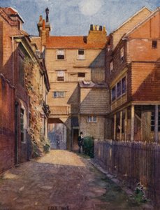 إيتون: The Old Christopher Yard (لون ليثو) بواسطة إد برينتون