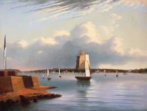 ميناء بالتيمور ، 1852 بواسطة EG Coates
