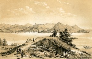خليج وجزيرة هونغ كونغ ، 1847 بواسطة إي جيلكس