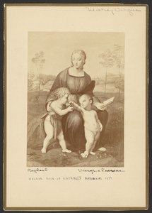 العذراء والطيور بواسطة Raffaello Morghen