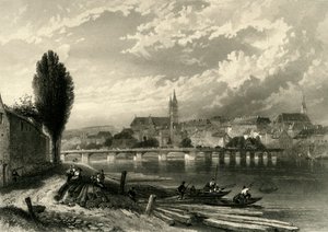 "بازل" ، عام 1872. بواسطة إي روبرتس