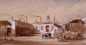 شارع ألباني ، سانت بانكراس ، لندن ، c1830 بواسطة إي نويس