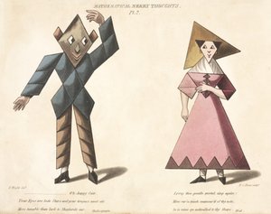 Pl.2 من أفكار المرح الرياضية ، محفورة من قبل FC Hunt ، c.1820-30 بواسطة E. بعد رايت