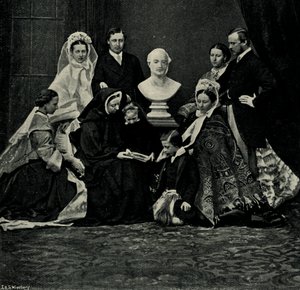 مجموعة العائلة الملكية ، 10 مارس 1863 ، c1897.