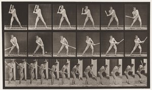 Plate 275.Base-ball; Batting (Low Ball) بواسطة ايدويرد مويبريدج