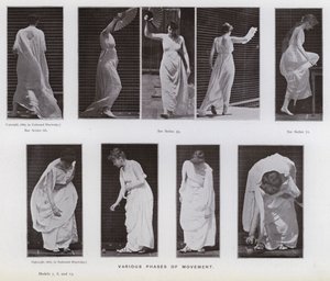 The Human Figure in Motion: Various phases of movement (b/w photo) بواسطة ايدويرد مويبريدج