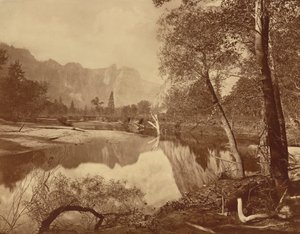 وادي يوسمايت من معسكر موسكيتو، رقم 22،1872 (صورة فوتوغرافية) بواسطة ايدويرد مويبريدج