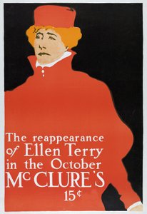 الغلاف الأمامي لـ McClures، pub. أكتوبر 1907 بواسطة إيرل هورستر