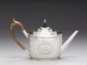 إبريق الشاي ، 1790-1810 بواسطة إبنيزر مولتون