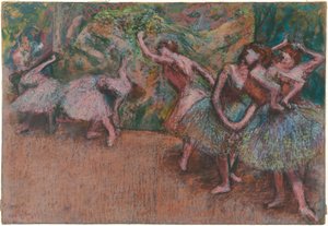 مشهد باليه ، ج. 1907. بواسطة إدغار ديغا