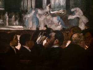 باليه روبرت الشيطان (تفصيل). 1871-1872. زيت على قماش. بواسطة إدغار ديغا
