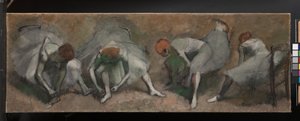 إفريز الراقصين ، ج .1895 بواسطة إدغار ديغا