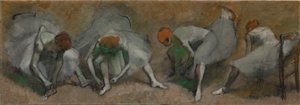 إفريز الراقصين ، ج. 1895. بواسطة إدغار ديغا