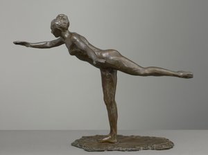 جراند أرابيسك ، المرة الثانية ، على غرار c1880s ، يلقي 1919-21 بواسطة إدغار ديغا